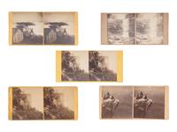 [EARLY PHOTORAPHY]. 20 views of Lookout Mountain in various formats, most by J.B. LINN.