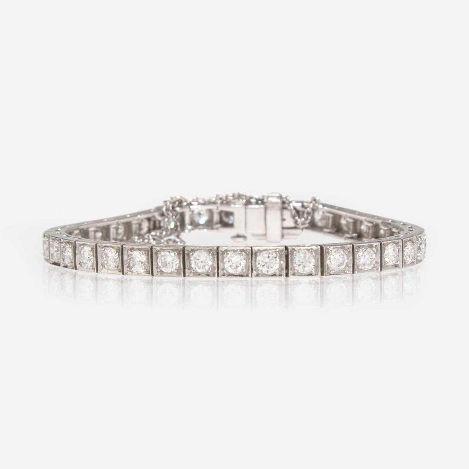 Diamond Line Bracelet