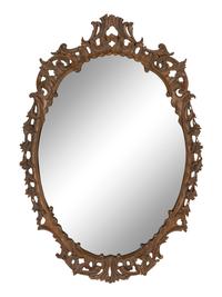 A George III Carved Walnut Mirror