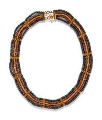 An Egyptian Faience Bead Necklace