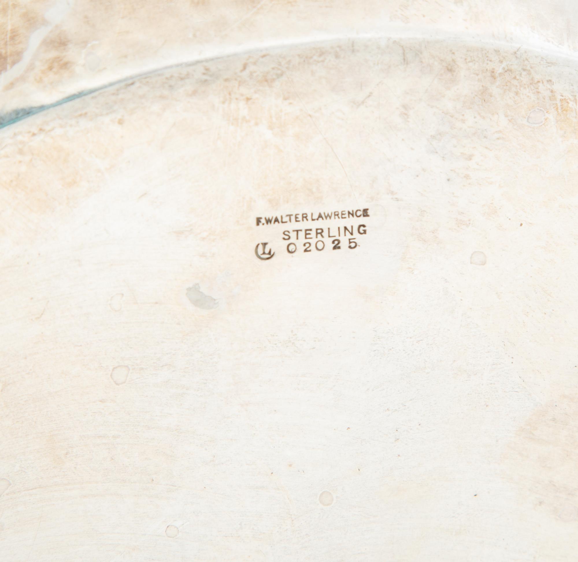 An American Silver and Silver Gilt Hand Hammered Bowl