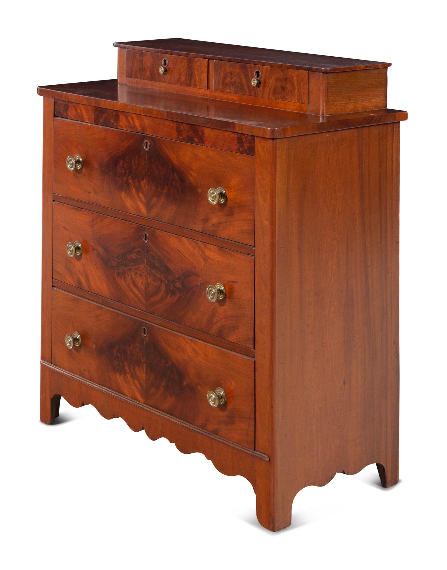 A Victorian Mahogany Chest of Drawers