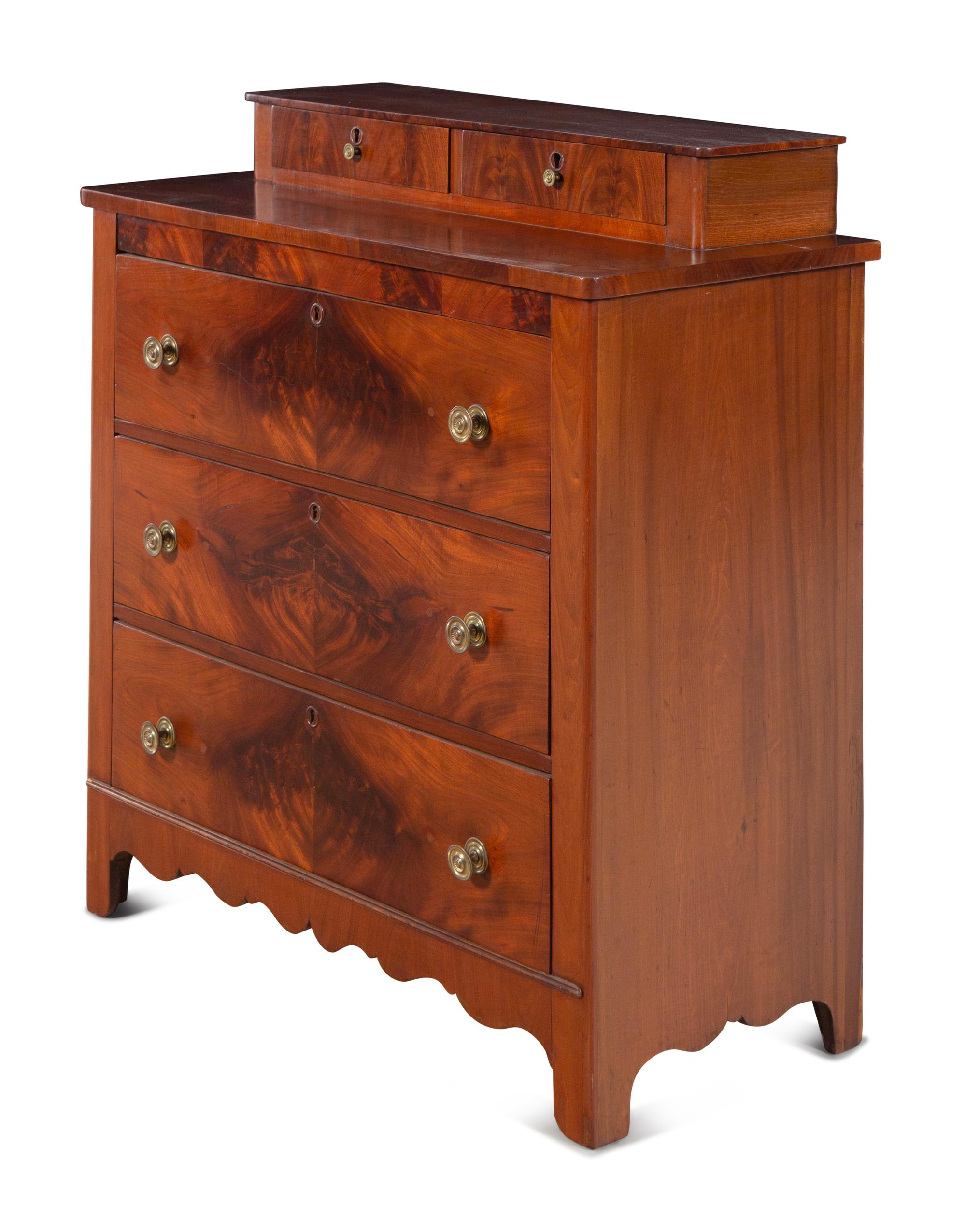 A Victorian Mahogany Chest of Drawers