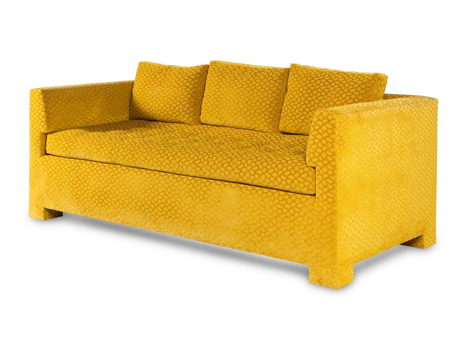 A John Boone St. Thomas Sofa with Custom Upholstery