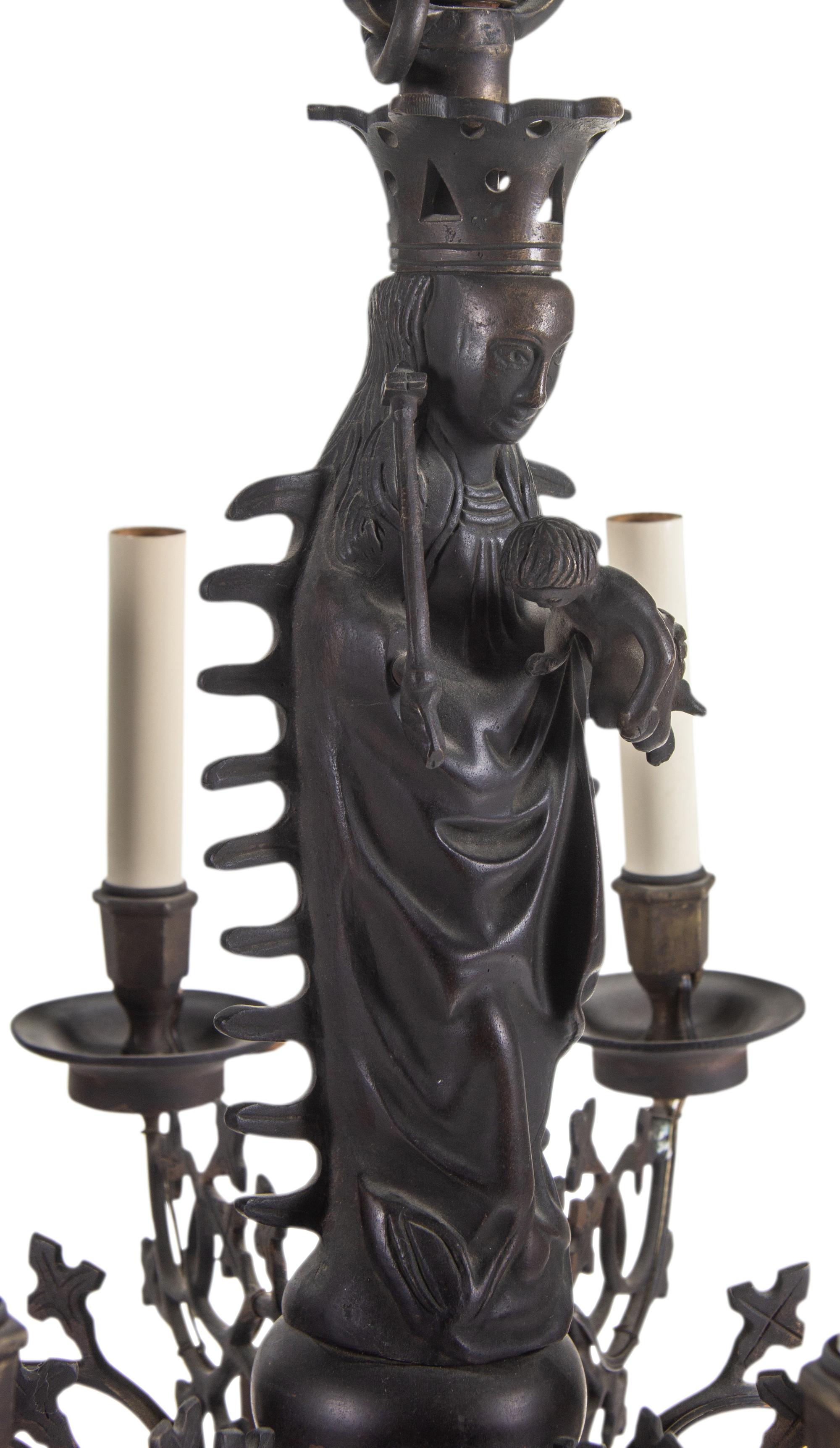 A Dutch Baroque Brass Twenty-Four-Light Chandelier