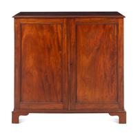 An English Mahogany Collector’s Cabinet