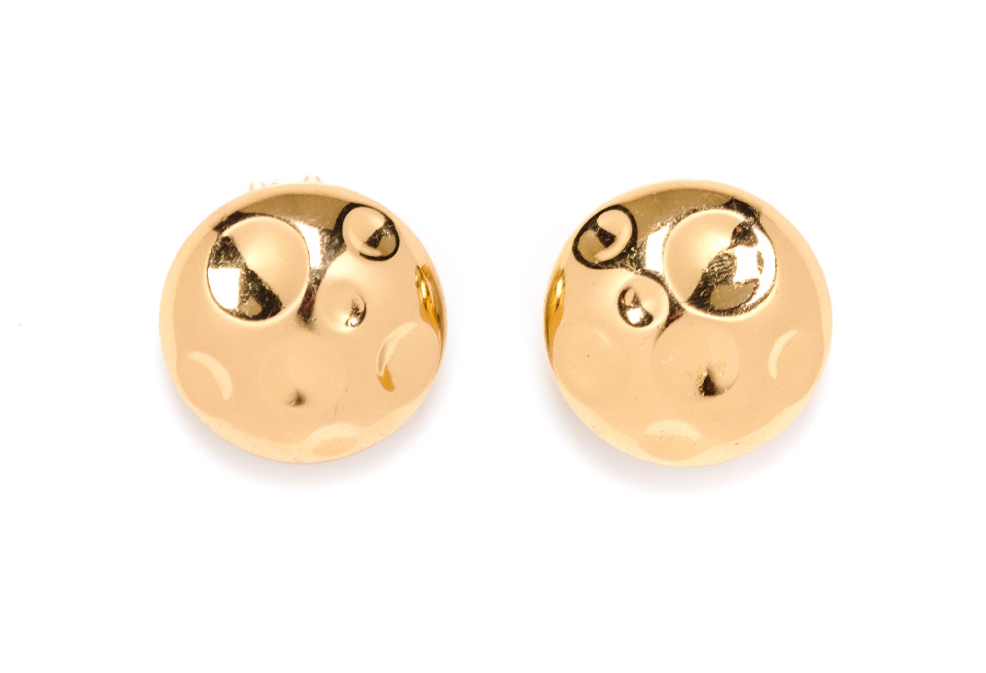 A Pair of Christian Dior Goldtone Earclips,