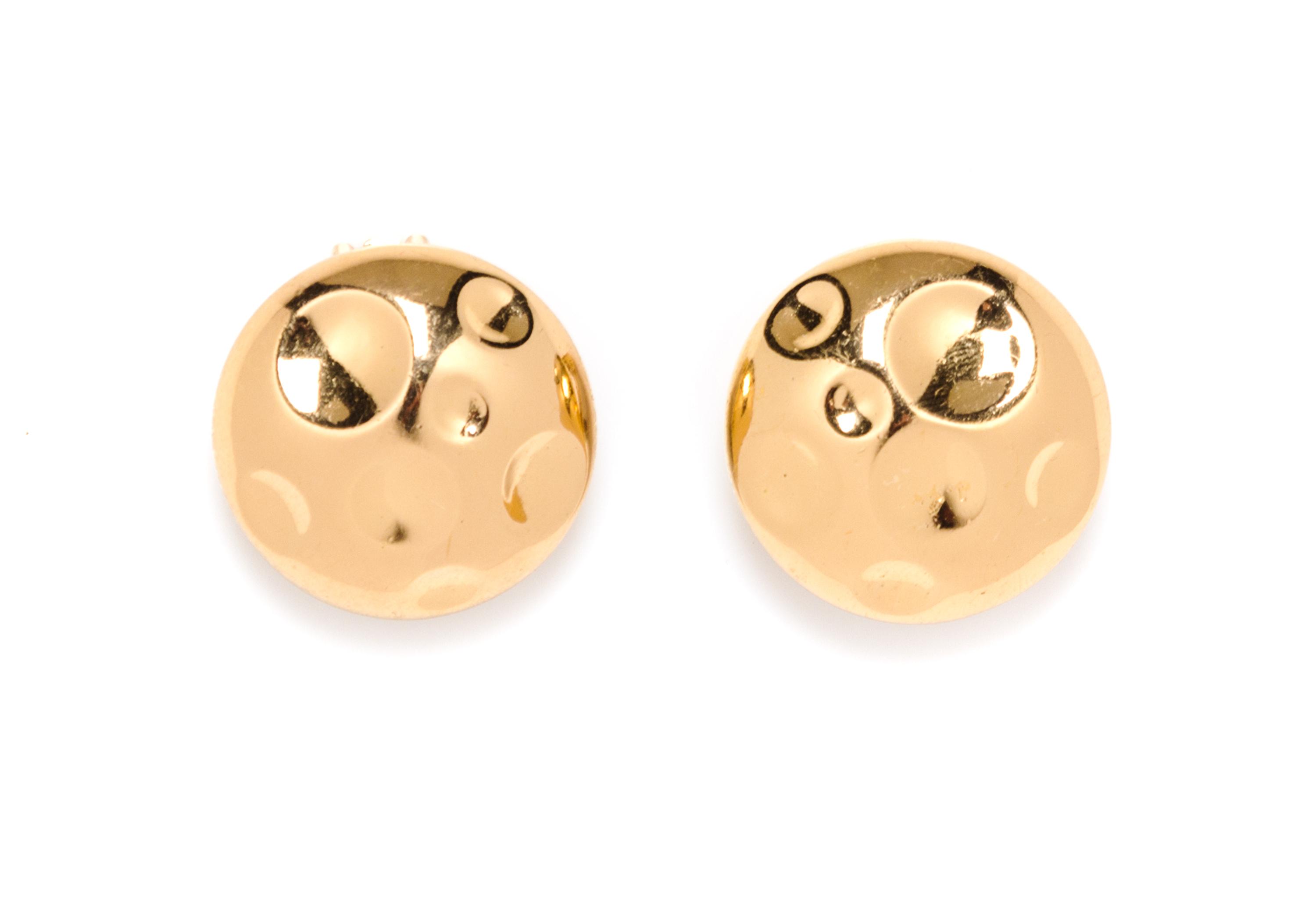 A Pair of Christian Dior Goldtone Earclips,