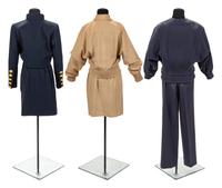 Three Designer Two-Piece Ensembles: Thierry Mugler, Valentino, Yves Saint Laurent, 1980s