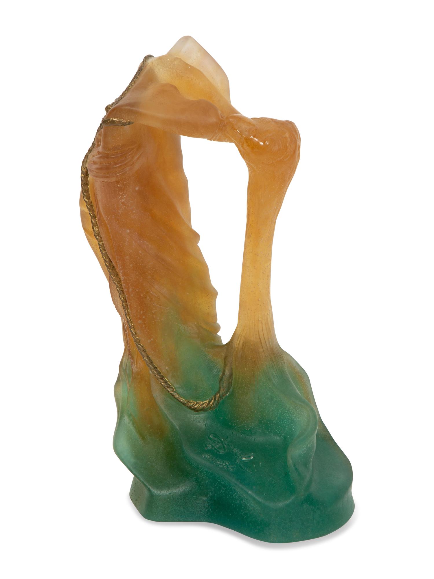 A Daum Pâte de Verre Venus de Milo Hysterique Sculpture