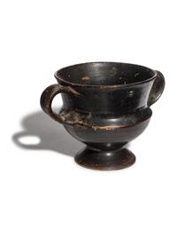 A Greek Black-Glazed Krater