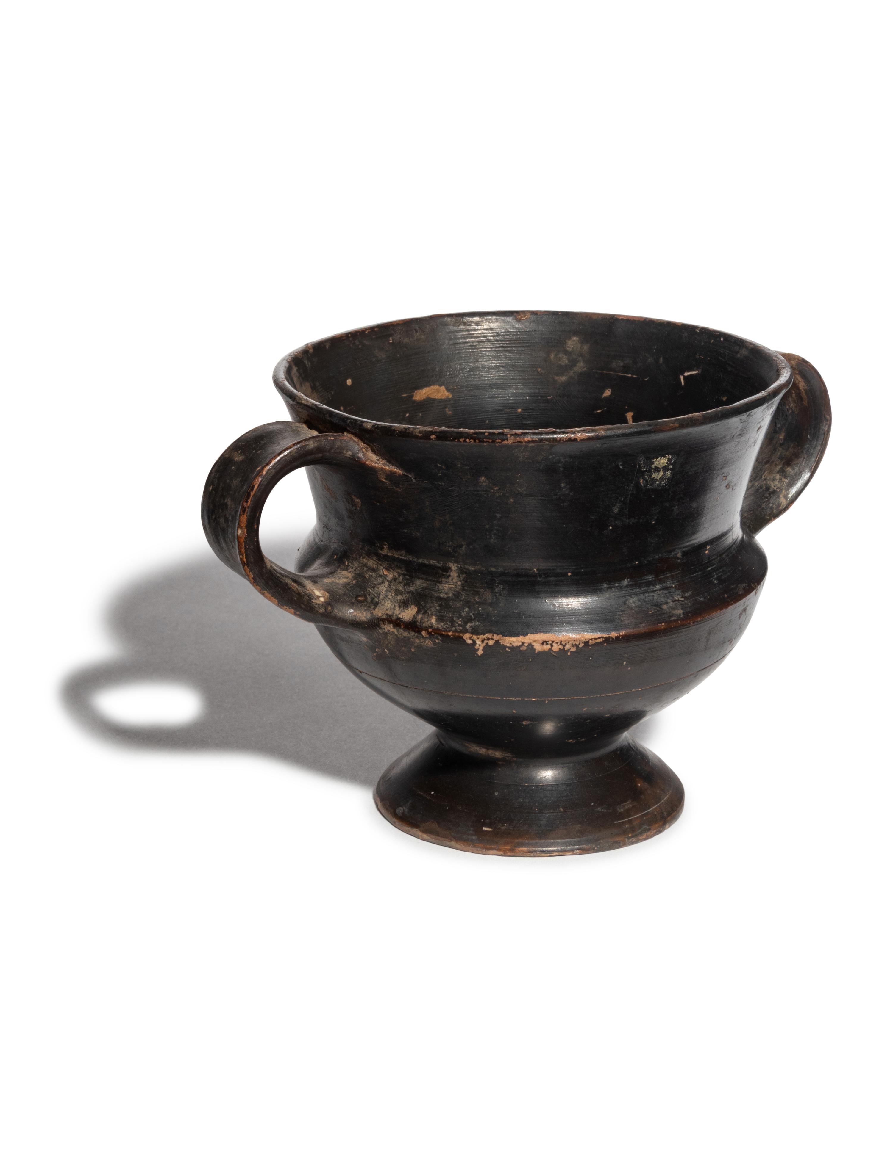 A Greek Black-Glazed Krater