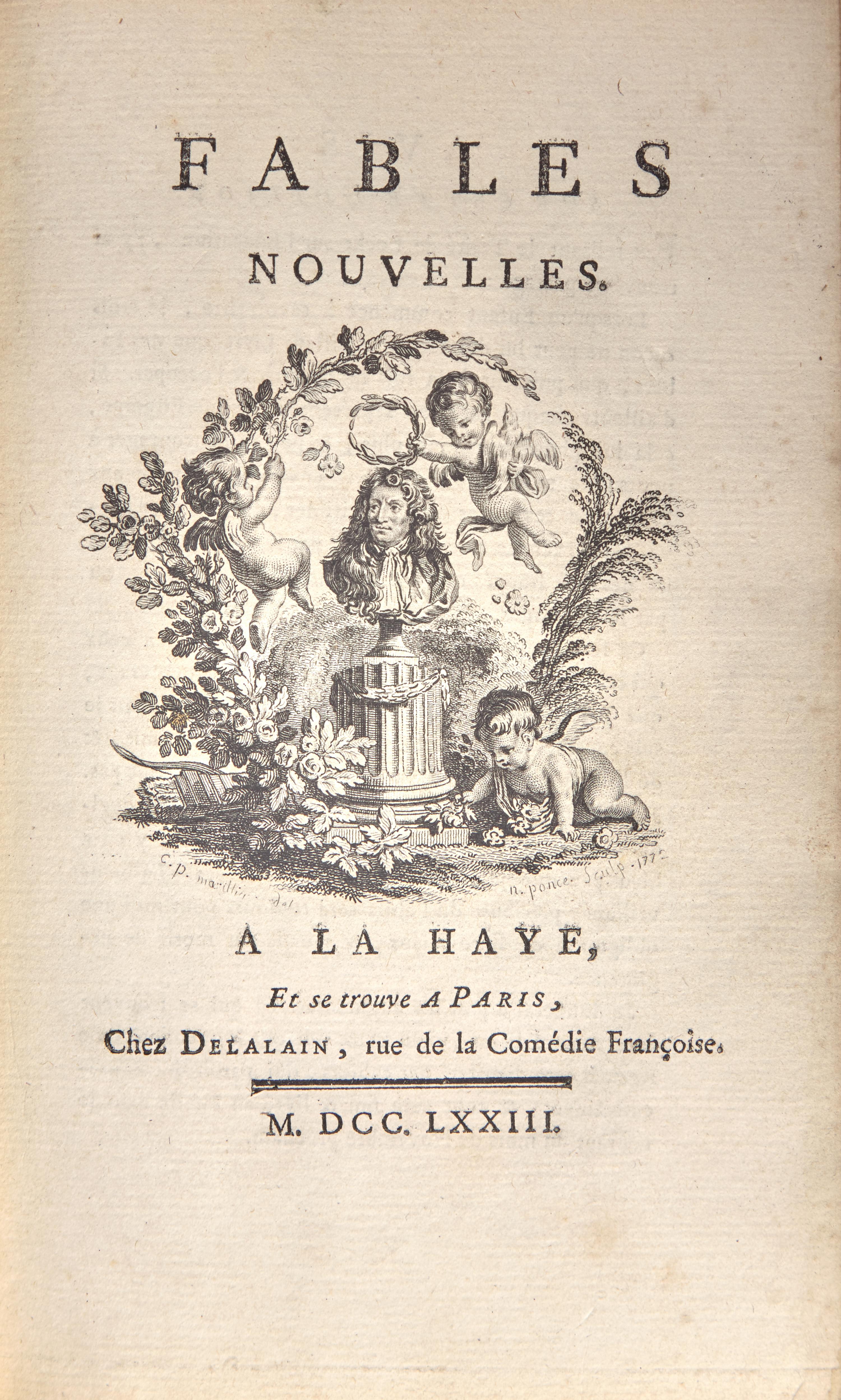 [Literature] Dorat, Claude Joseph. Fables Nouvelles