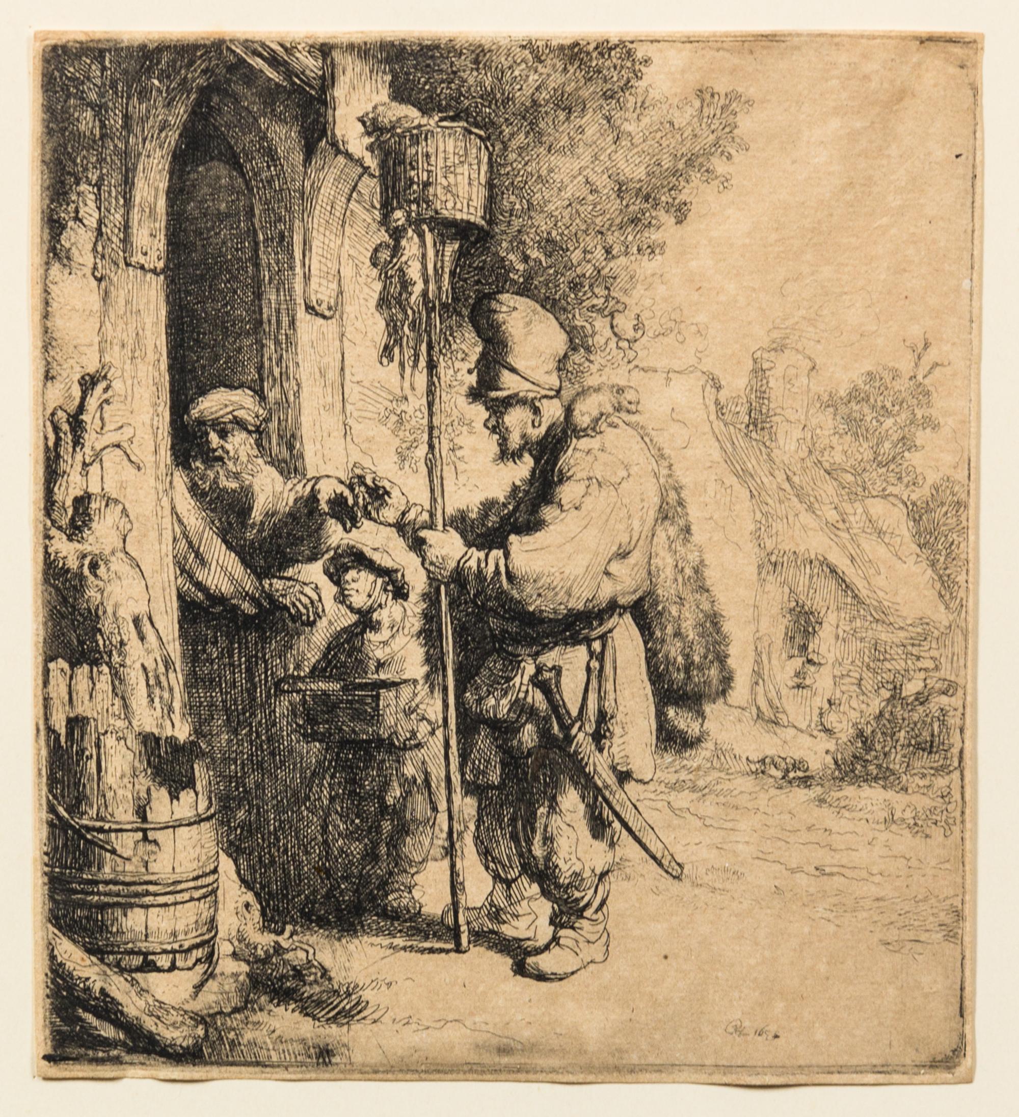 Rembrandt van Rijn, (Dutch, 1606-1669), The Rat Catcher, 1632