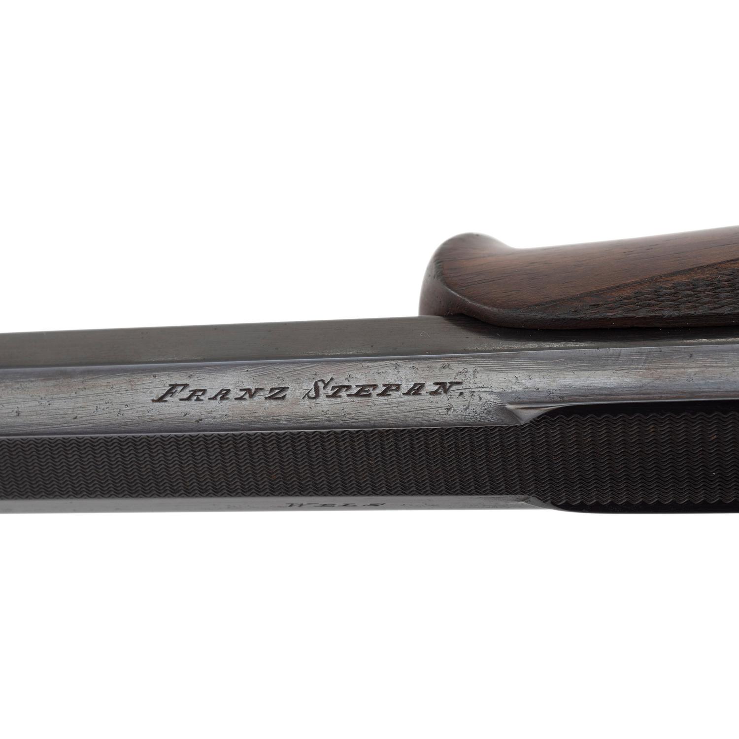 ** Engraved Austrian Schuetzen Rifle by Franz Stepan of Wels