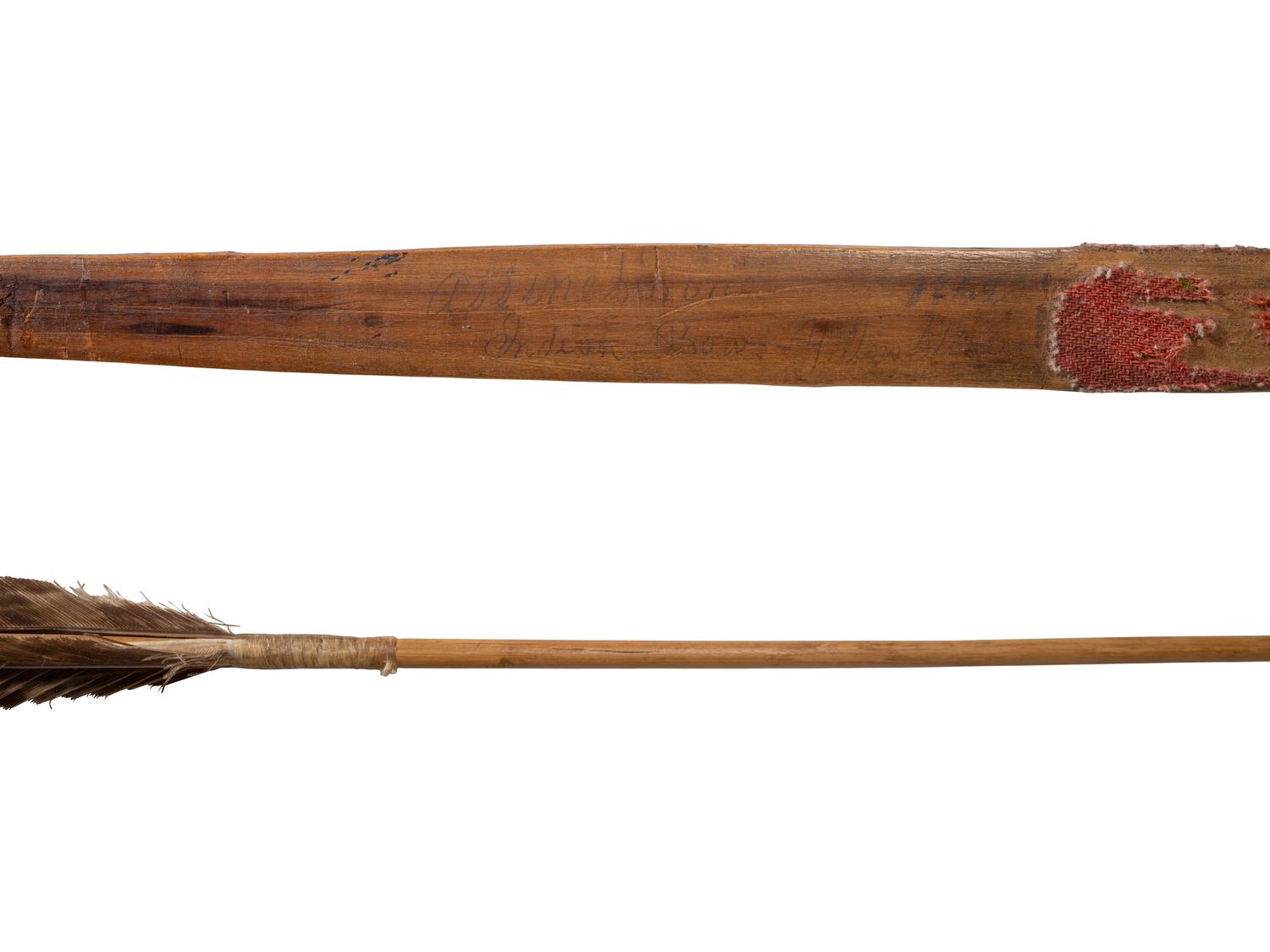 Assiniboine Mountain Lion Bow and Quiver Set