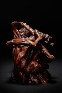 A Natural Gnarled Rootwood Carving