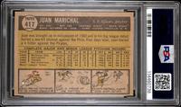 A 1961 Topps Juan Marichal Rookie Baseball Card No. 417 (PSA 8 NM-MT)