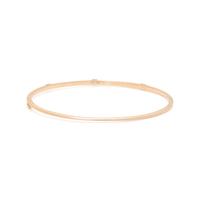 ANNA SHEFFIELD, ROSE GOLD AND DIAMOND 'CELESTINE' BANGLE BRACELET