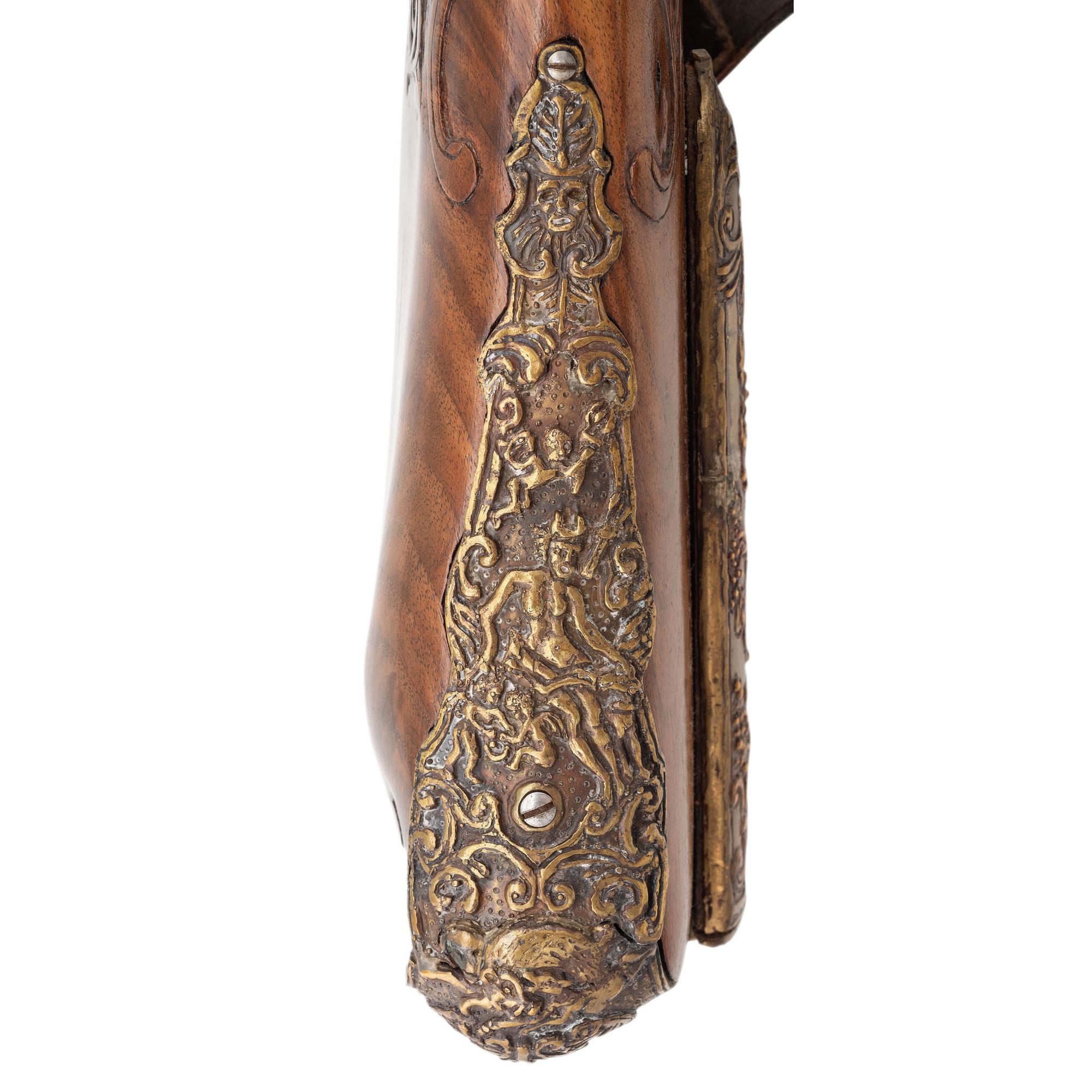 Contemporary Poltz-Carlsbad Style Flintlock Jaeger Rifle