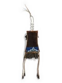Kiowa Beaded Strike-a-Light Bag