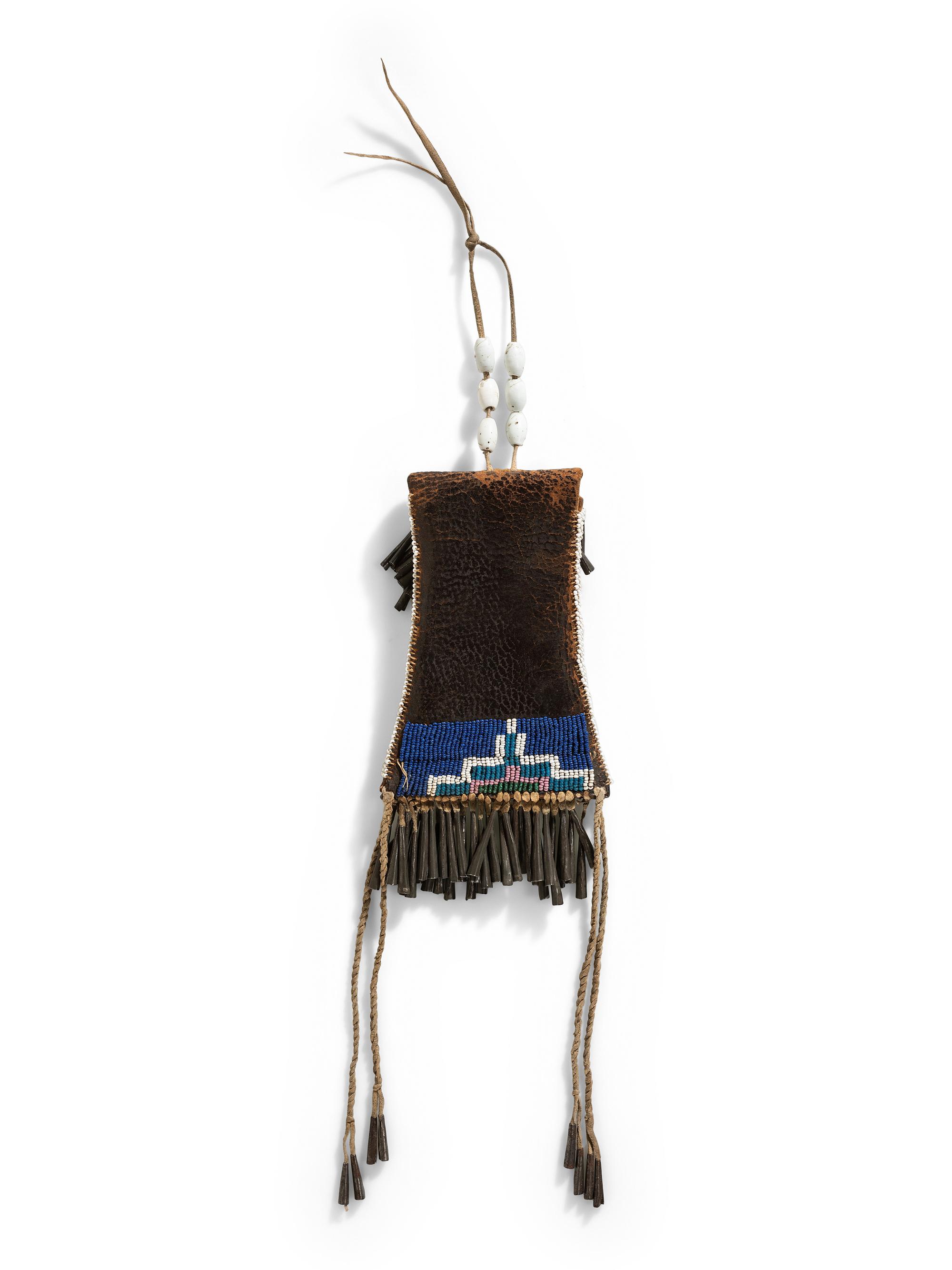 Kiowa Beaded Strike-a-Light Bag
