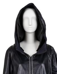 Two Leather Coats: Akris, Brunello Cucinelli