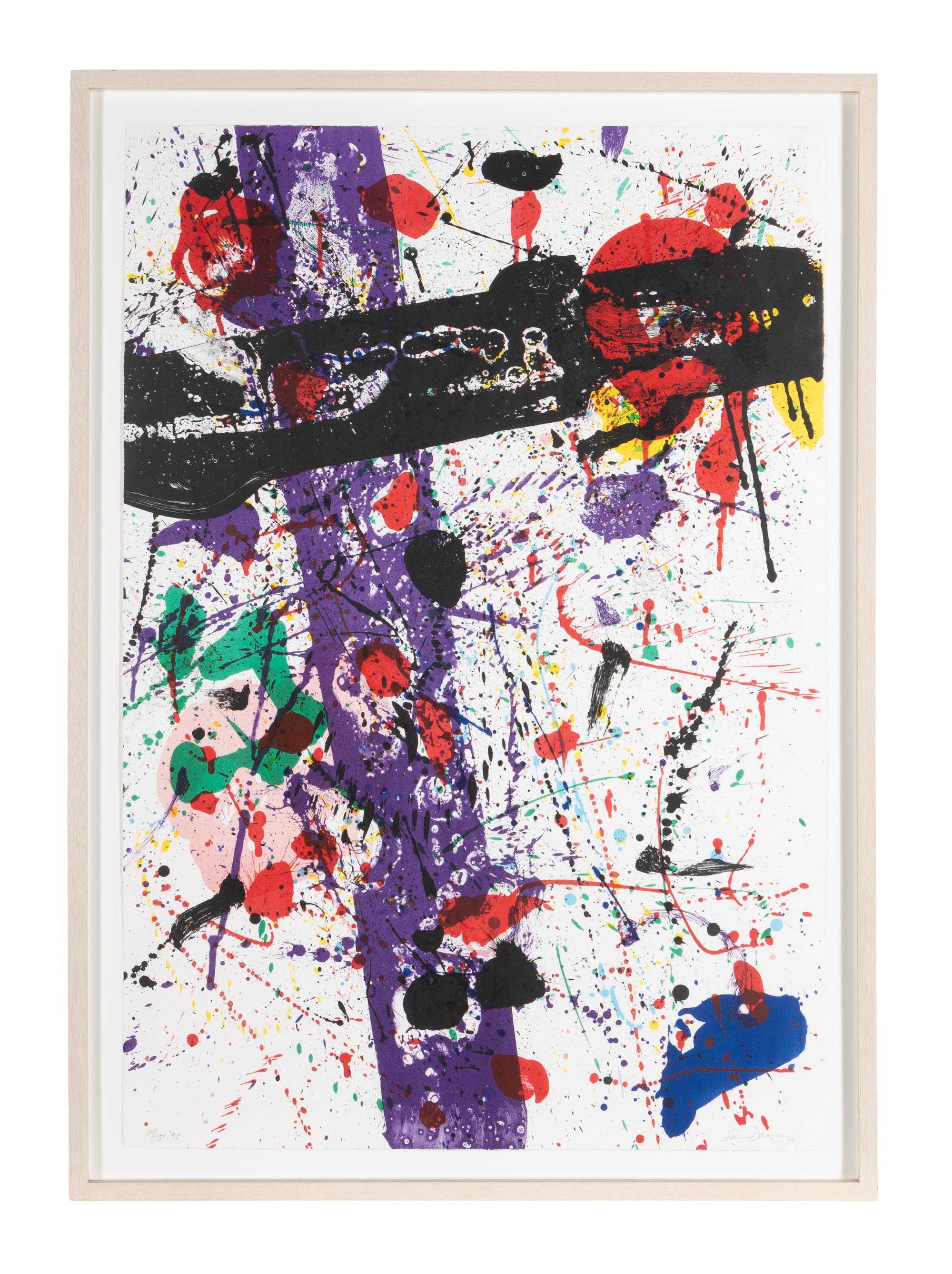 Sam Francis (American, 1923-1994) — Untitled (SF-272) (from Eight by Eight to Celebrate the Temporary Contemporary) , 1984