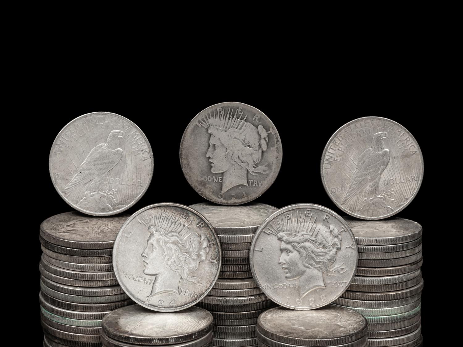 Two Hundred Peace $1 Coins