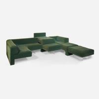 Vladimir Kagan (American, 1927-2016), The Kagan Family Four-Piece Illuminated Omnibus Sofa, Vladimir Kagan Designs, Inc., circa 1970