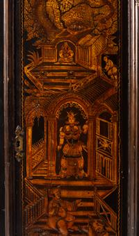 A George III Black-Japanned Longcase Clock — BENJAMIN HEELEY, DEPTFORD, 18TH CENTURY