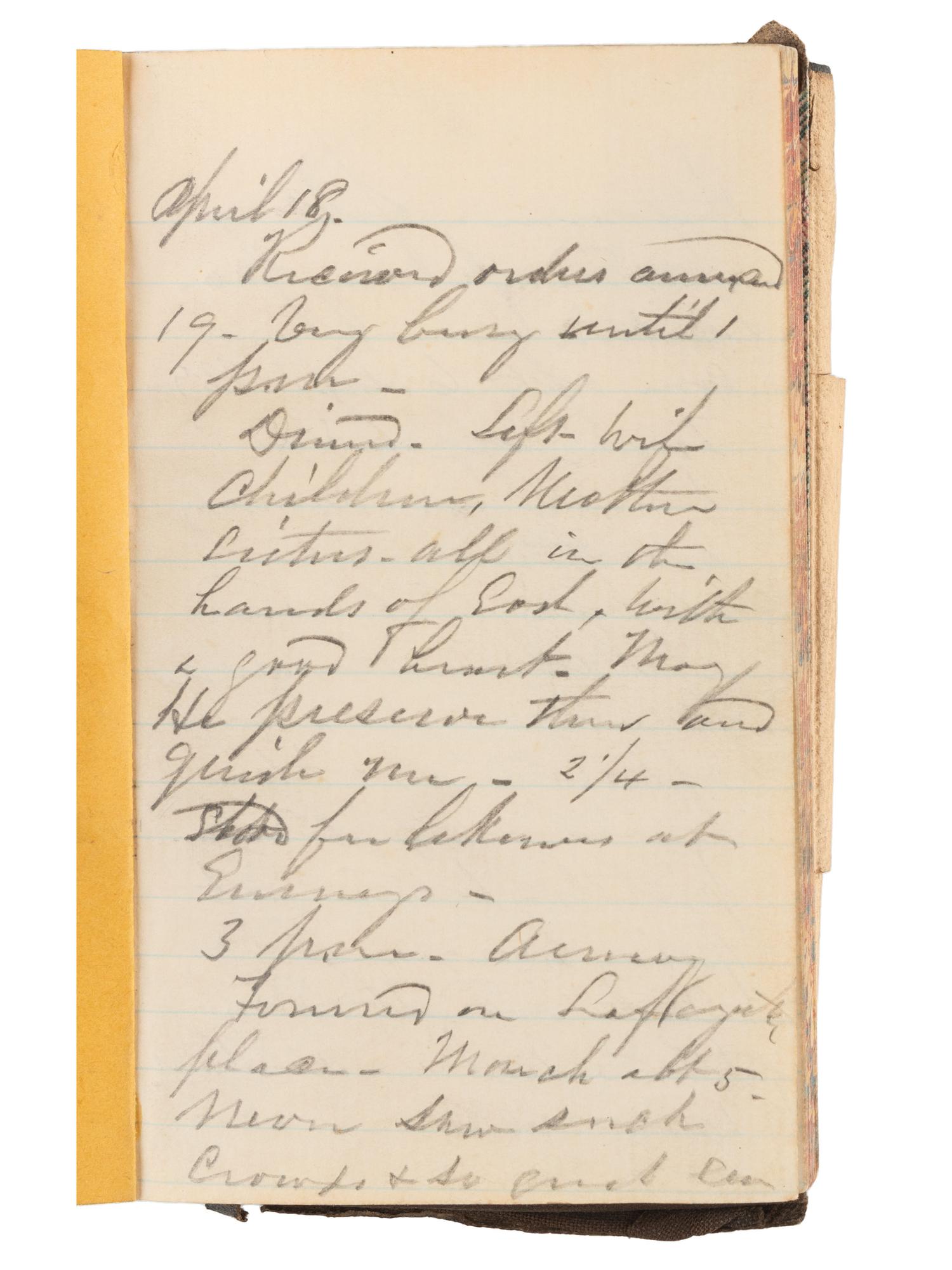 [CIVIL WAR]. Archive identified to Charles E. Brown, Co. 6, 7th New York State Militia.