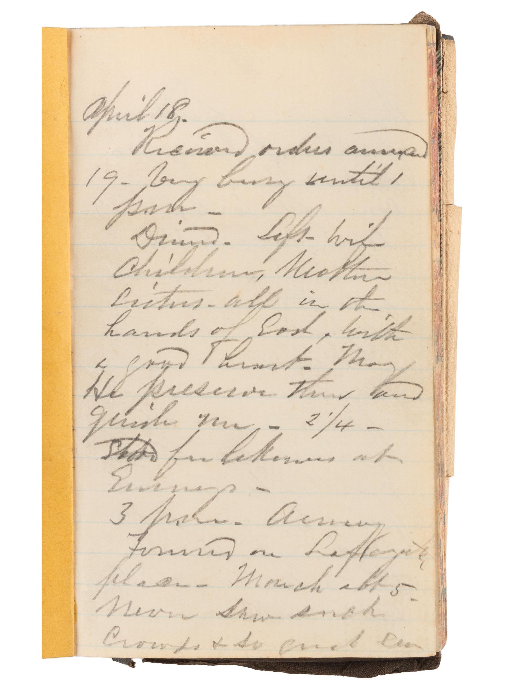 [CIVIL WAR]. Archive identified to Charles E. Brown, Co. 6, 7th New York State Militia.