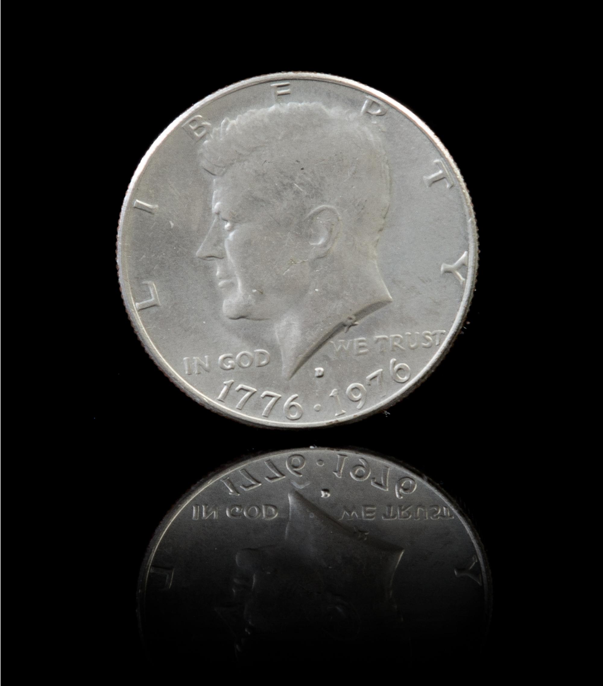 A Group of Ten John F. Kennedy Half-Dollars — 1964