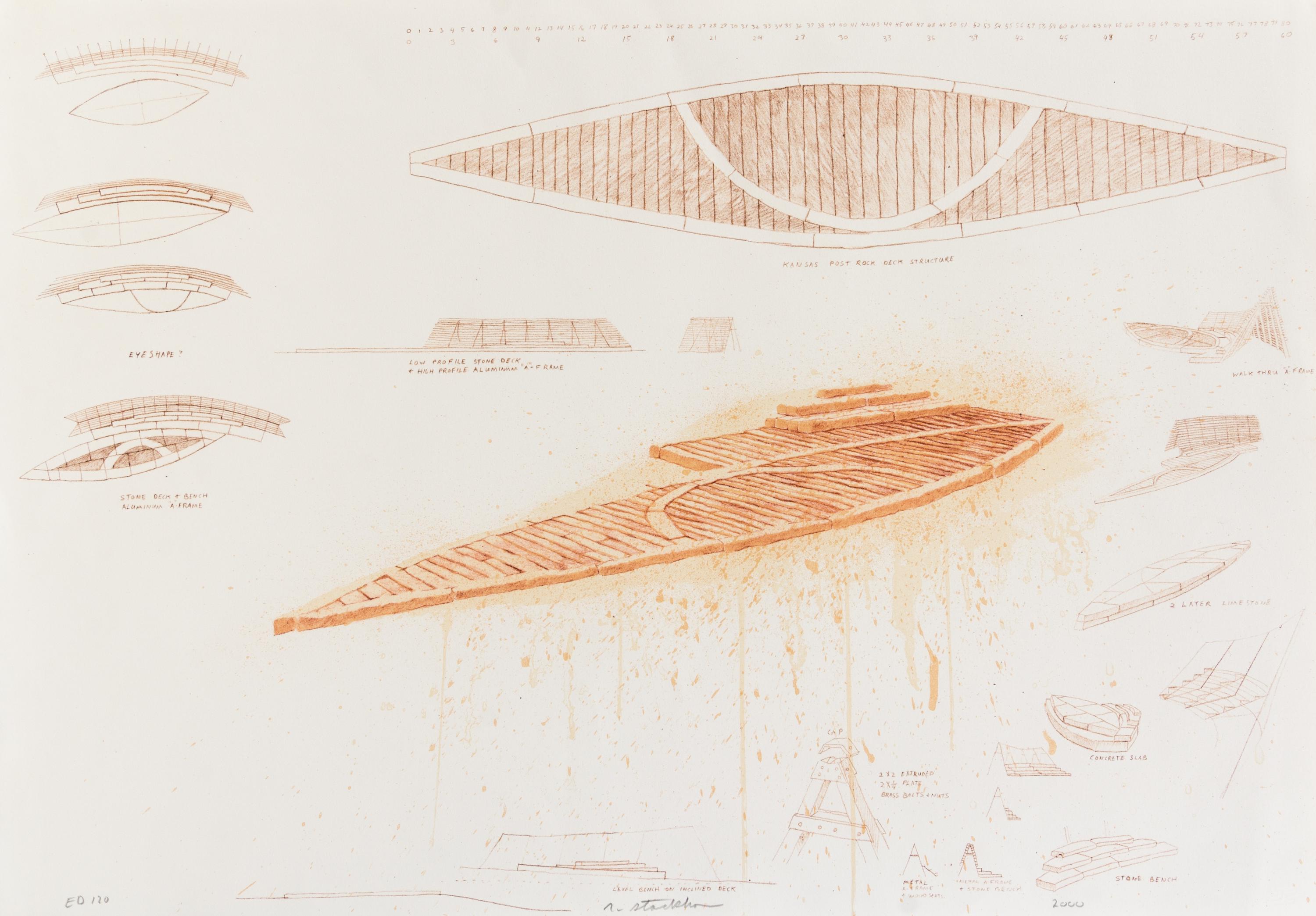 Various Artists, (American, 20th Century), A group of prints from the Madison Print Club: Robert Stackhouse, Working Drawing for an Unf