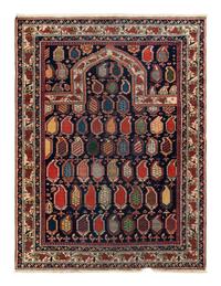 A Caucasian Wool Prayer Rug