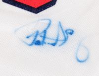 A Group of Two 1992 USA Olympic Basketball (Dream Team) Signed Basketball Jerseys Including Patrick Ewing (Beckett Authentication Services BAS Certified),