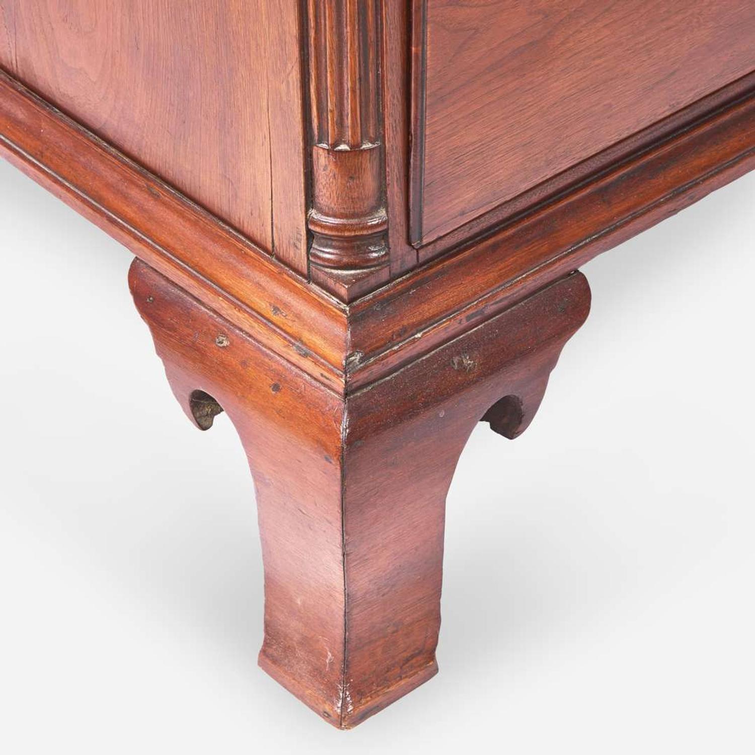 A Chippendale walnut tall chest of drawers Southeastern Pennsylvania, circa 1780