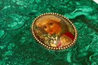 Two Malachite Boxes