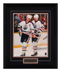 A Group of Hockey Hall of Fame Signed Autographs Featuring Wayne Gretzky and Mario Lemieux