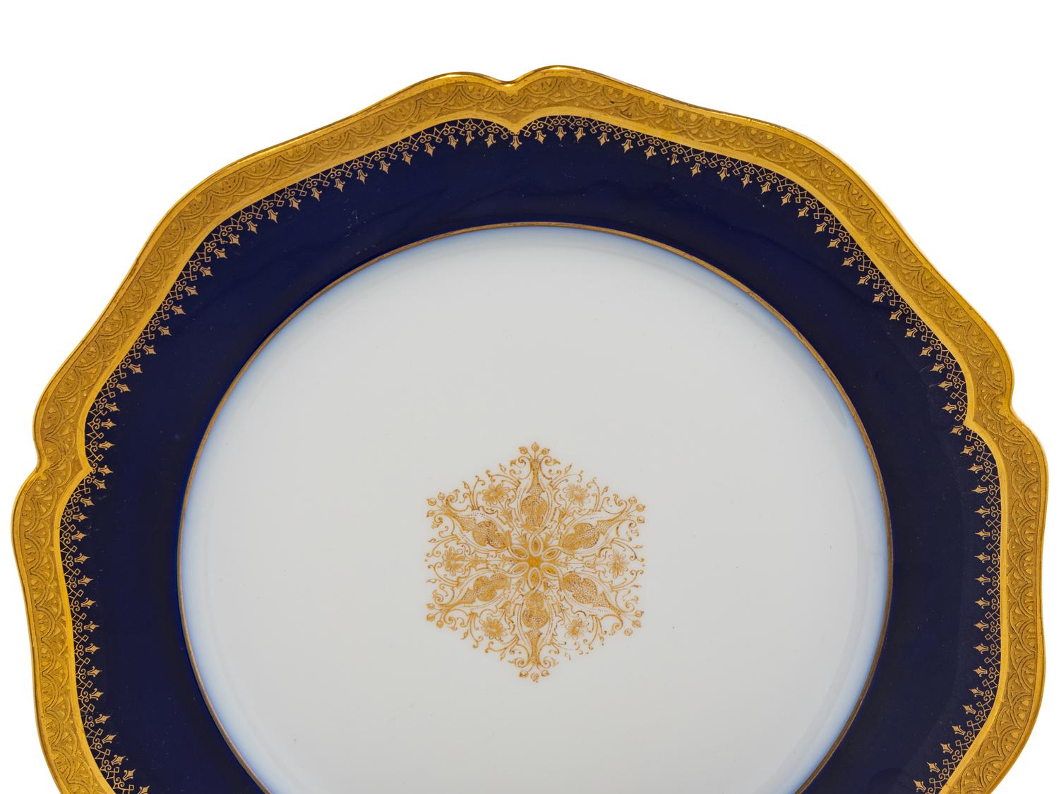A Group of Haviland Limoges Porcelain Plates