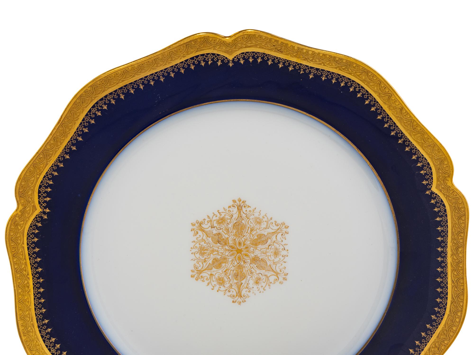 A Group of Haviland Limoges Porcelain Plates