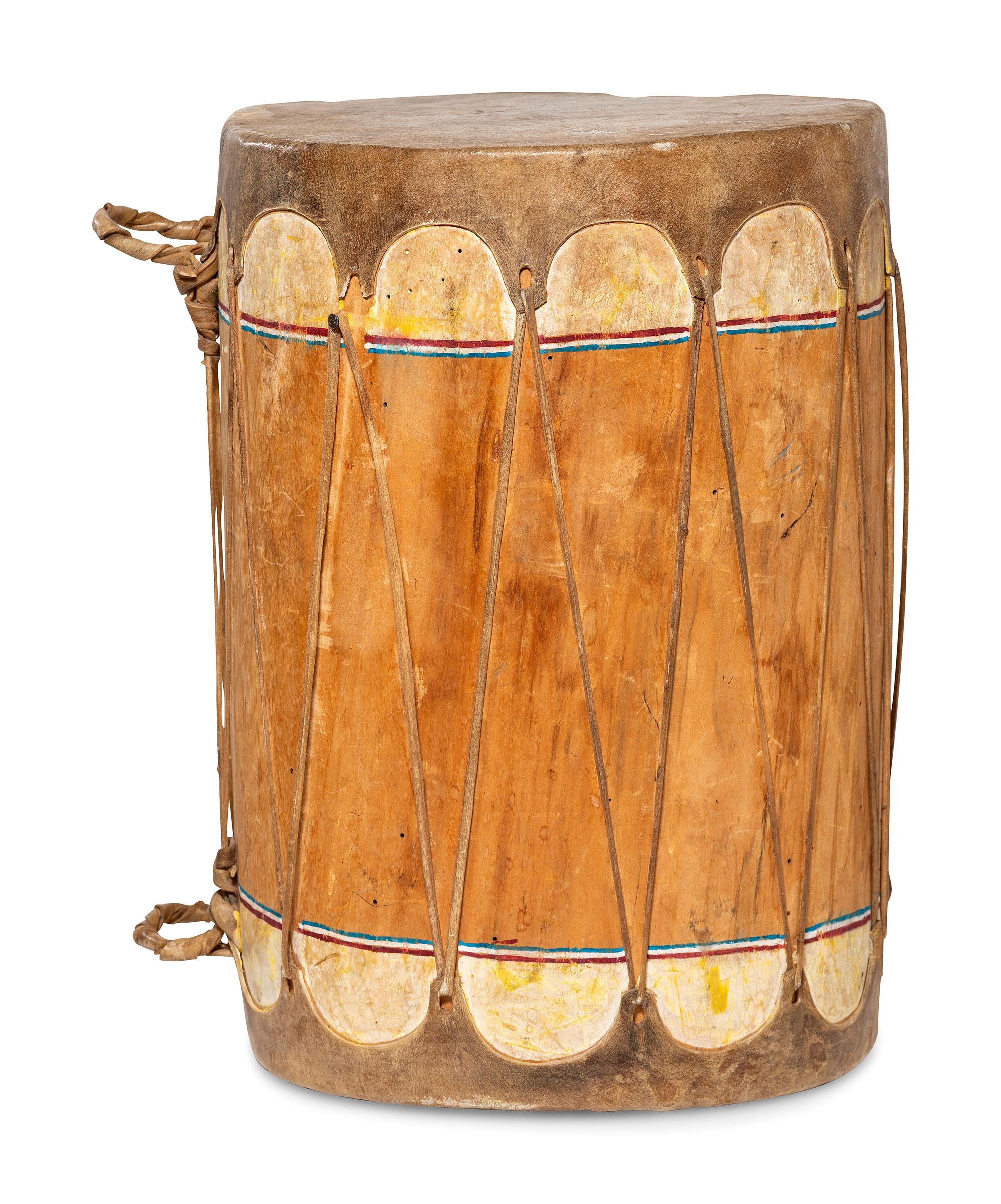 Taos Painted Drum