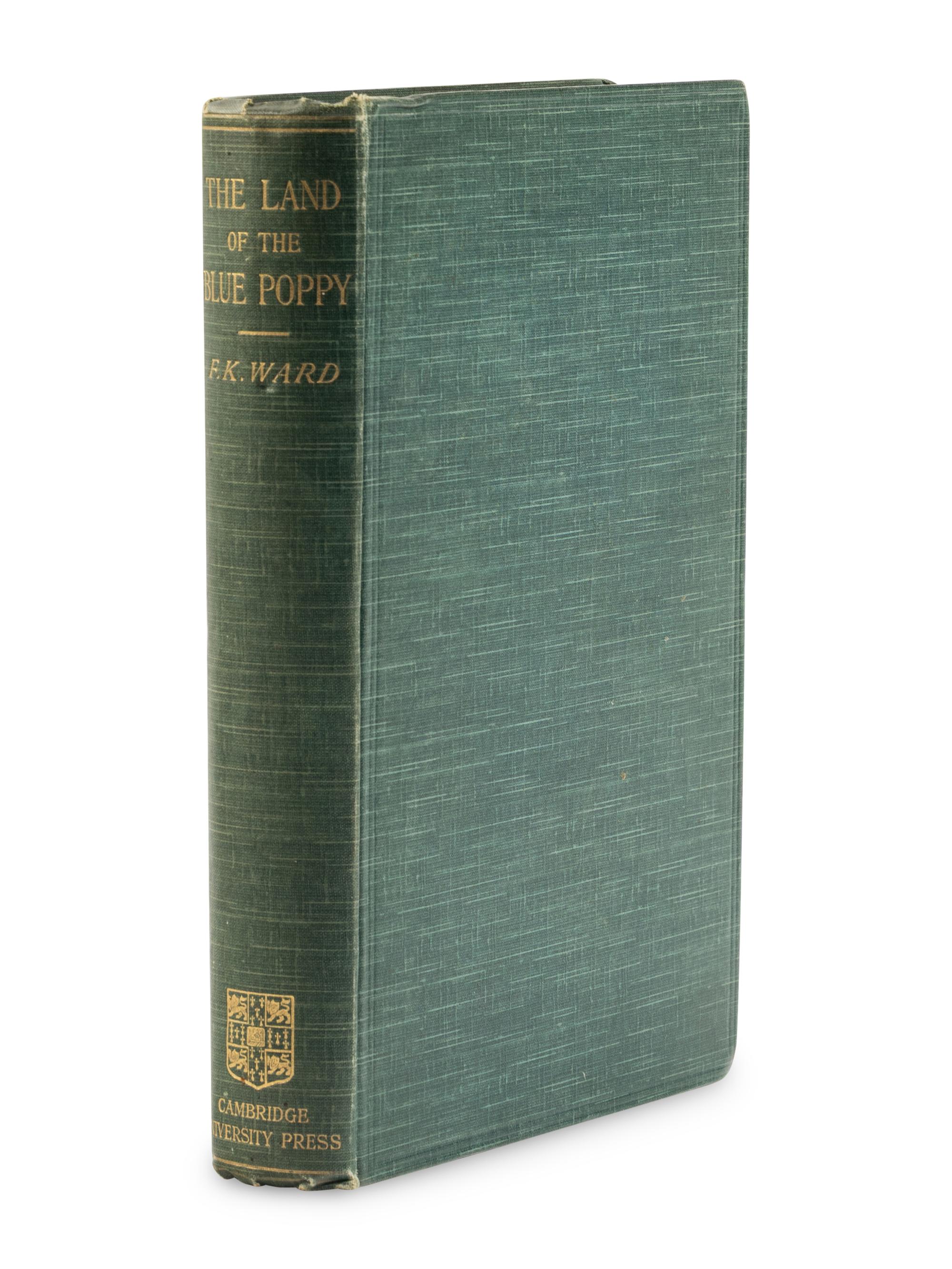 KINGDON-WARD, Francis (1885-1958). The Land of the Blue Poppy . Cambridge: at the University Press, 1913.
