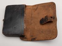 [CIVIL WAR]. Pistol cartridge box by J. Davy & Co., Newark, NJ.