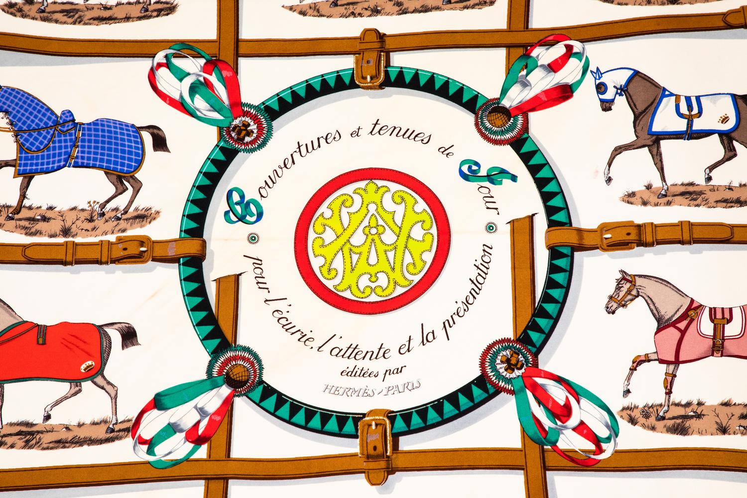 Hermès 90cm Silk Scarf