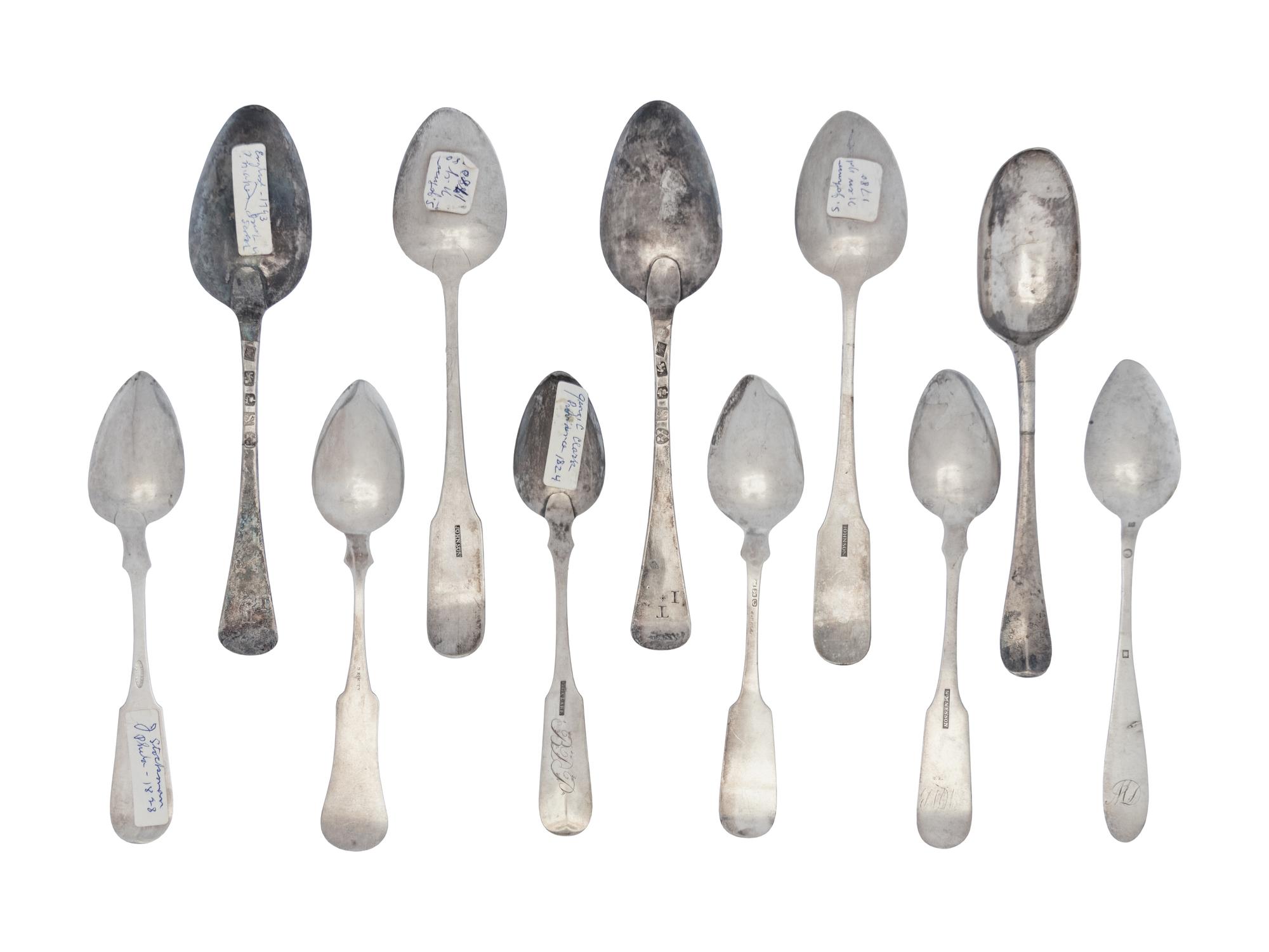 A Collection of Silver Spoons