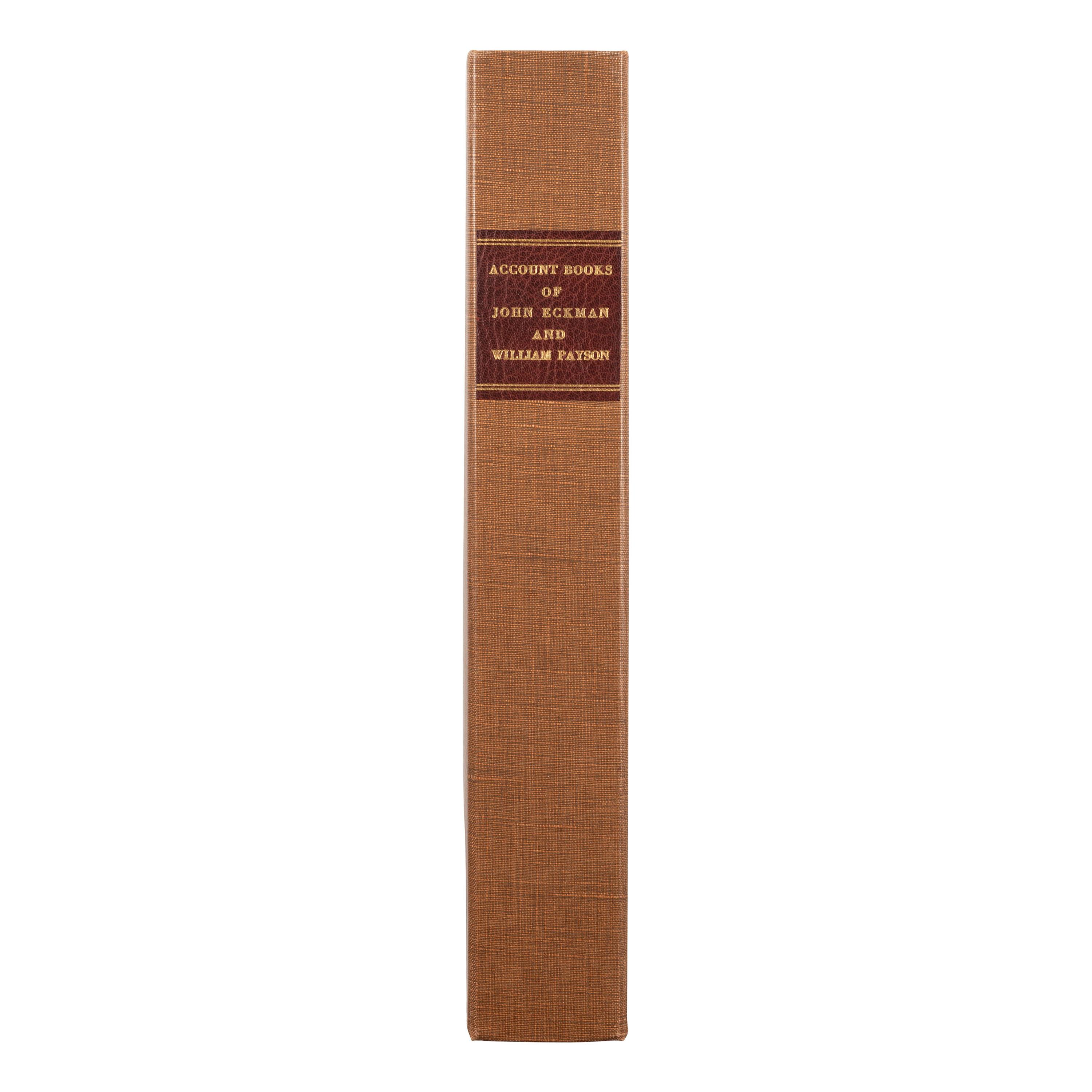 [AMERICANA]. A group of several account books and apprentice books from identified users. [Ca mid-19th century].
