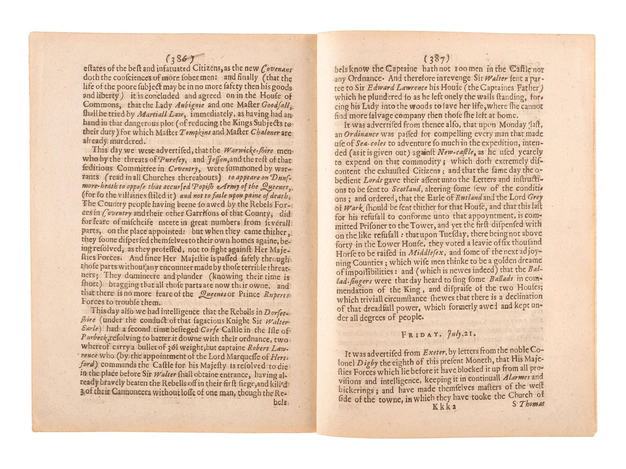 [POLITICS]. A large group of 17th and 18th-century British pamphlets and ephemera.