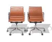 Pair of Aluminum Group Chairs Herman Miller, USA